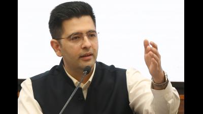 पंजाब की ड्राफ्ट वोटर लिस्ट में 'शिफ्टेड' दिखाने पर राघव चड्ढा ने