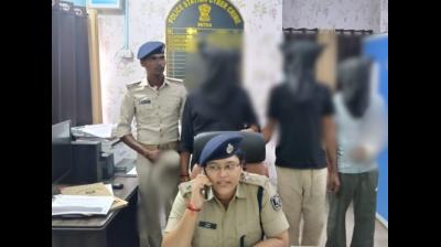 बिहार: पटना में साइबर क्राइम गैंग का पर्दाफाश, तीन गिरफ्तार
