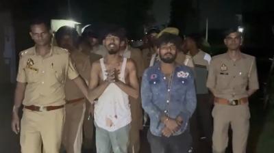 गोंडा में पुलिस पीवीआर पर हमला करने वाले दो सगे भाई गिरफ्तार, माफी