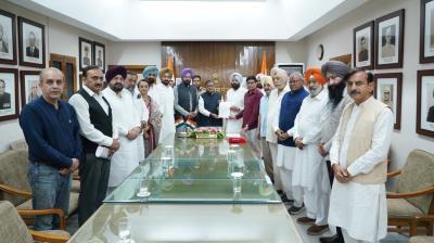 पंजाब भाजपा का प्रतिनिधिमंडल राज्यपाल से मिला, संगरूर से जुड़े दो