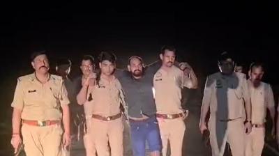 उत्तर प्रदेश: इटावा पुलिस ने मुठभेड़ के बाद एक हिस्ट्रीशीटर को किया