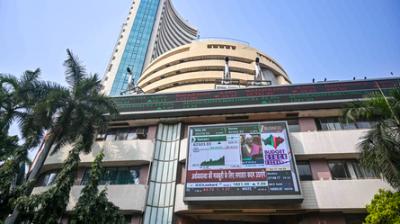 भारतीय शेयर बाजार वैश्विक अस्थिरता बढ़ने से लाल निशान में खुला;