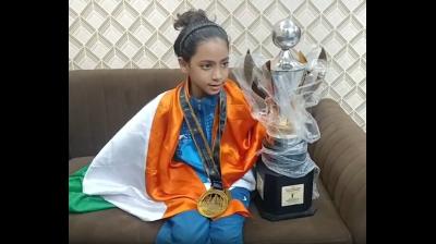 8 वर्षीय वान्या का जलवा, यूवाईएसएफ एशिया पैसिफिक योगासन चैंपियनशिप