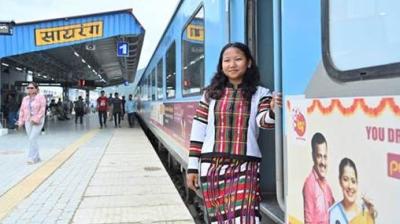 पीएम मोदी के उद्घाटन के एक साल बाद बैराबी-सैरांग रेलवे लाइन बनी