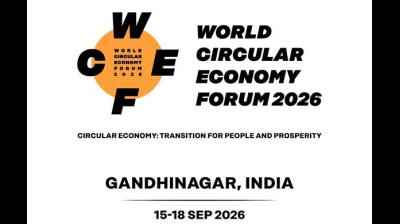 गांधीनगर में तीन दिवसीय 'वर्ल्ड सर्कुलर इकोनॉमी फोरम 2026' होगा शुरू