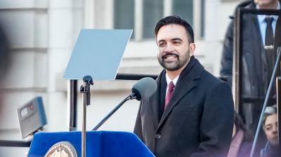 न्यूयॉर्क मेयर ममदानी के घर के बाहर प्रदर्शन के मामले में छह लोग हिरासत में