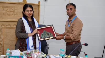 रक्षा खडसे ने पश्चिम बंगाल के खेल विकास का जायजा लिया, साई से मदद का