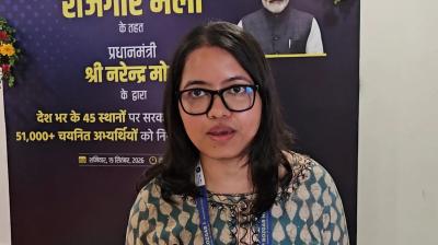 रेलवे से लेकर इनकम टैक्स तक, रोजगार मेले में चयनित युवाओं में खुशी की