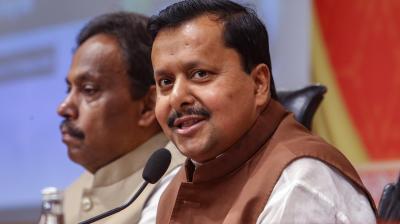 भाजपा की आईटी और सोशल मीडिया टीम की बैठक, नितिन नवीन और बीएल संतोष