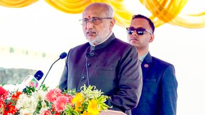 उप-राष्ट्रपति राधाकृष्णन आज 5 दिवसीय वैश्विक जल प्रबंधन कार्यक्रम का