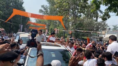 सहारनपुर पहुंचे नितिन नवीन, 2027 की तैयारियों के बीच भाजपा