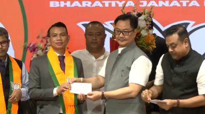 मेघालय में सियासी उलटफेर : यूडीपी के 8 विधायक भाजपा में शामिल, एनपीपी