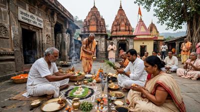 देश के इस अनोखे मंदिर में जीवित रहते लोग खुद का कर देते हैं पिंडदान,