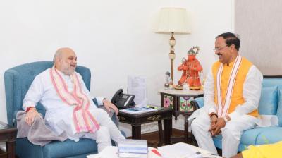 मिशन-2027: अमित शाह से केशव प्रसाद मौर्य की मुलाकात, घर-घर पहुंचेगी