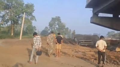झारखंड के कुड़ू में कन्स्ट्रक्शन साइट पर रंगदारी मांगने पहुंचे