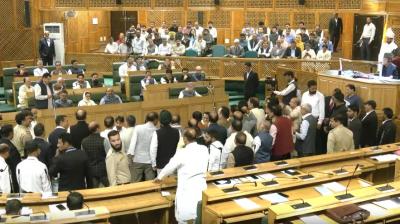 जम्मू-कश्मीर विधानसभा: राज्य का दर्जा बहाल करने के प्रस्ताव के विरोध