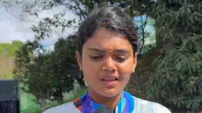 भारतीय महिला कंपाउंड आर्चरी टीम के गोल्ड जीतने पर ज्योति सुरेखा