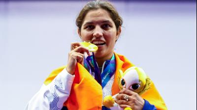 एशियन गेम्स 2026: नीरू ढांडा और किनान चेनाई की जोड़ी ने मिक्स्ड ट्रैप