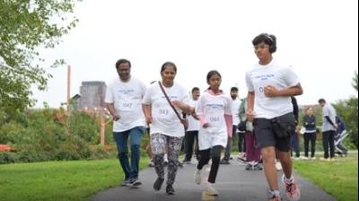 वॉशिंगटन के पास 'विकसित भारत यूनिटी रन' में सैकड़ों लोग हुए शामिल