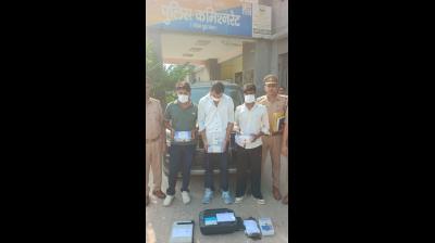 ग्रेटर नोएडा में जाली नोट छापने वाले गिरोह का पर्दाफाश, 2.54 लाख रुपए