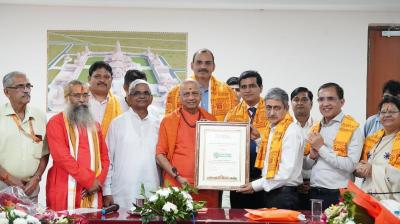FSSAI ने राम मंदिर को दिया 'ईट राइट प्लेस ऑफ वर्शिप' सर्टिफिकेट,