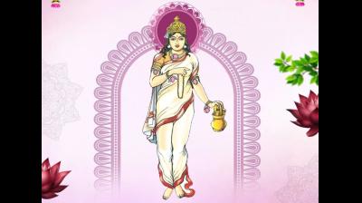 भगवती के द्वितीय स्वरूप मां ब्रह्मचारिणी को केंद्रीय मंत्री गडकरी और