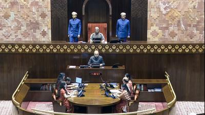 राज्यसभा में कहा, राष्ट्रपति के प्रोटोकॉल का उल्लंघन केवल चूक नहीं संवैधानिक अपराध है