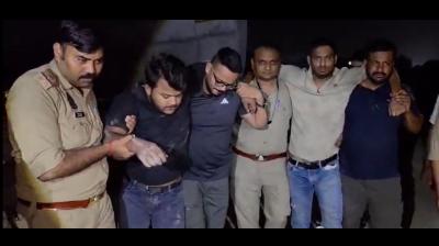 कानपुर पुलिस ने गोकशी के मामले में दो वांछित अभियुक्तों को मुठभेड़ के