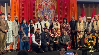 ओटावा के पार्लियामेंट हिल में मनाया गया विश्व प्रसिद्ध कुल्लू दशहरा,