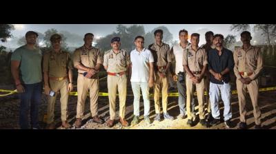 मथुरा पुलिस ने मुठभेड़ के बाद अंतर्जनपदीय गैंग के दो चोरों को किया