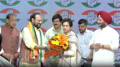 भाजपा छोड़ कांग्रेस में शामिल हुए रामशरण नौटियाल, उत्तराखंड सरकार पर