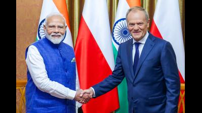 प्रधानमंत्री मोदी और पोलैंड के पीएम डोनाल्ड टस्क के बीच द्विपक्षीय
