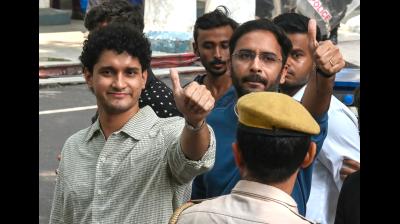 जंतर-मंतर प्रदर्शन मामला: सौरव दास, रंका और शिंदे ने पुलिस के सामने
