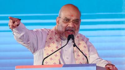 खड़गे की टिप्पणी पर गृह मंत्री शाह और नितिन नबीन का हमला, बोले-
