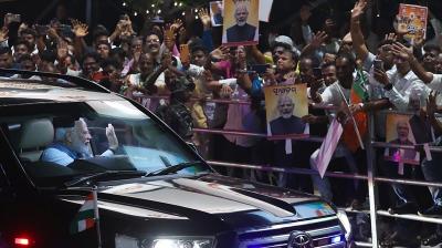भुवनेश्वर में पीएम मोदी के रोड शो को लेकर उत्साह, ओडिशावासी,