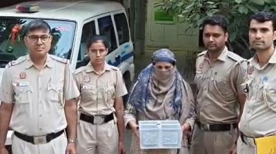 दिल्ली के पहाड़गंज में 72 वर्षीय महिला चोर गिरफ्तार, 1.85 लाख रुपये