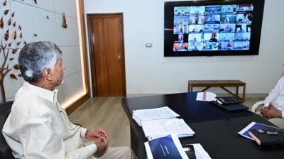 'अर्नब' चक्रवात : सीएम नायडू ने की अधिकारियों के साथ समीक्षा, कई
