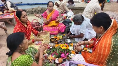 प्रयागराज: कार्तिक मास में दामोदर पूजा का विशेष महत्व, यमुना में