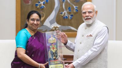 कर्नाटक की राज्यपाल डॉ. सुधा यादव ने राष्ट्रपति मुर्मु और पीएम मोदी