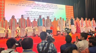 केंद्रीय गृह मंत्री अमित शाह पहुंचे लखनऊ, भाजपा प्रदेश कार्यसमिति की