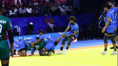 कॉमनवेल्थ कबड्डी चैंपियनशिप: भारतीय पुरुष टीम ने कटाया फाइनल का टिकट,