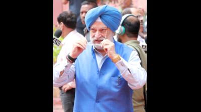 हरदीप सिंह पुरी शनिवार को मध्य प्रदेश से राज्यसभा उपचुनाव के लिए