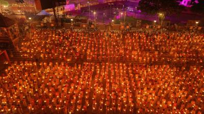 अयोध्या दीपोत्सव में डिजिटल आस्था की रोशनी, 'श्री मंदिर' ऐप से
