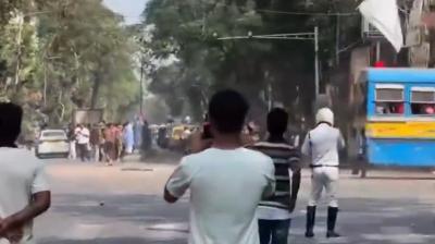 कोलकाता में भाजपा-तृणमूल के बीच टकराव पर सियासी संग्राम तेज, चार गिरफ्तार