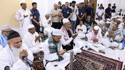 बिहार मुख्यमंत्री आवास पर दावत-ए-इफ्तार का आयोजन, बड़ी संख्या में रोजेदारों ने की शिरकत