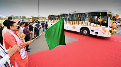 राजस्थान रोडवेज के बेड़े में शामिल हुईं 207 नई बसें, सीएम भजनलाल शर्मा ने दिखाई हरी झंडी