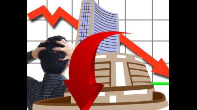 मध्य पूर्व संकट से शेयर बाजार में बड़ी गिरावट; सेंसेक्स 2,497 अंक लुढ़का, निवेशकों के डूबे करीब 12 लाख करोड़ रुपए