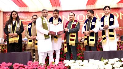 वरिष्ठ पत्रकार डॉ. हरीश चंद्र बर्णवाल को 'मन की बात' पर शोध के लिए मिली डॉक्टरेट की उपाधि