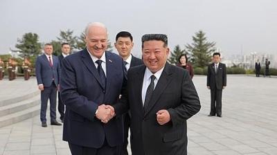 किम जोंग-उन और लुकाशेंको के बीच हुई मुलाकात, मित्रता व सहयोग संधि पर हस्ताक्षर