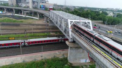 गुजरात: सूरत मेट्रो के इस रूट पर ट्रायल रन शुरू, 8.5 किमी वायाडक्ट का काम पूरा
